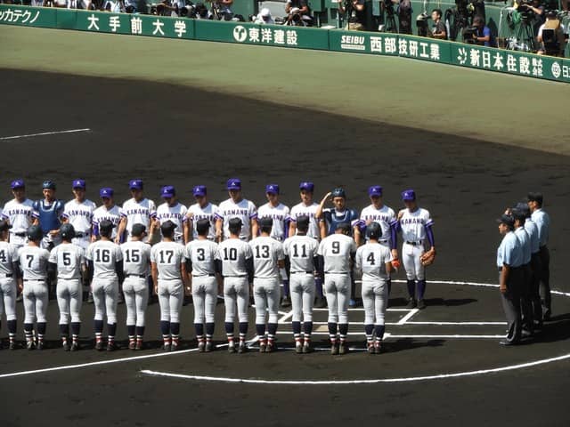 金足農旋風はこの横浜戦から撮影：手束仁