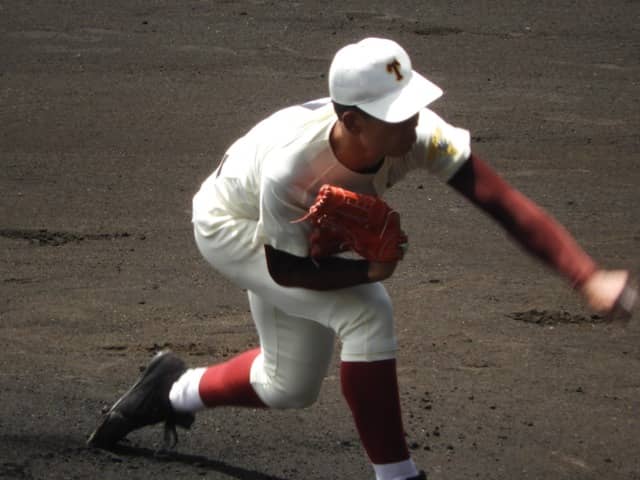 高岡商・山田君