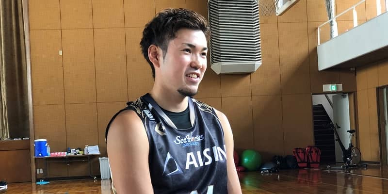 日本代表・比江島、橋本が移籍した三河　新体制にエース・金丸晃輔「僕の方が移籍した感じ(笑)」