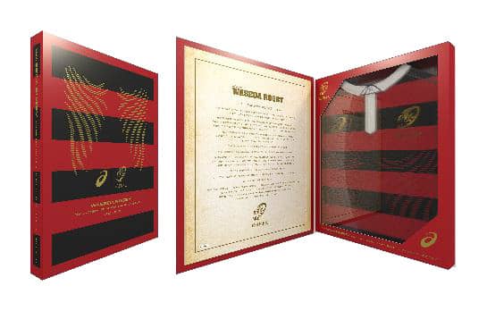 アシックス、早稲田大学ラグビー蹴球部新ジャージを作製