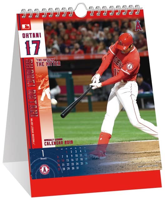 大谷翔平の活躍が詰まった初のオフィシャルカレンダー発売決定