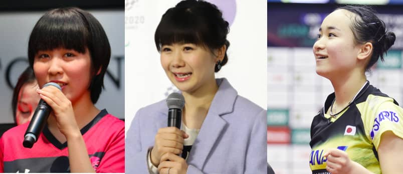 【卓球】人気者は誰だ？　ツイッターフォロワーランキング＜女子選手編＞