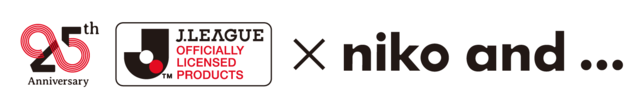 niko and ...、J1クラブコラボTシャツ追加販売とJ2クラブコラボTシャツ発売決定