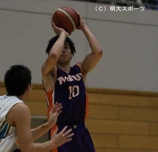 筑波大から終始リードを奪えず２連敗／関東大学１部リーグ戦