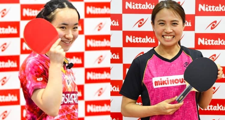 【卓球】伊藤美誠・平野早矢香がニッタク秋新製品発表会に登場　