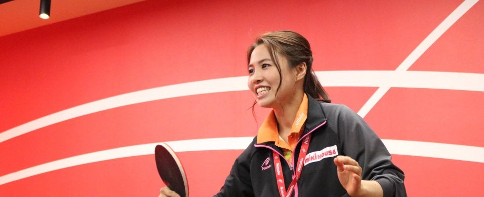 【卓球】平野早矢香、楽天オープンに登場　石川姉妹も客席で熱戦を応援