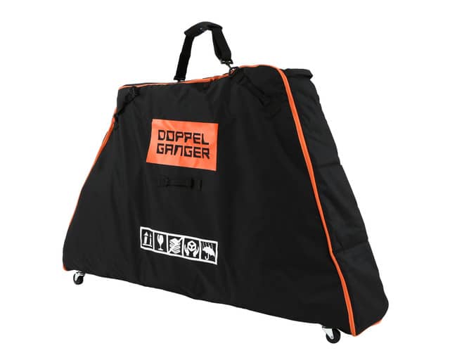 エアー緩衝材、台座、キャスター付き自転車輪行バッグ「トラベロ AIR」発売