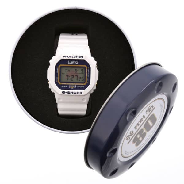 ソフトバンクホークス球団創設80周年を記念した限定G-SHOCKが登場