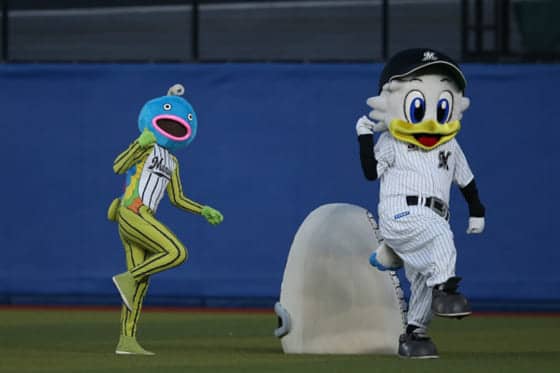 台湾でのlamigoとの国際親善試合にロッテ 謎の魚 とマーくんが参加へ 野球 スポーツブル スポブル