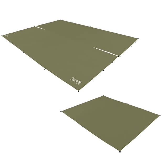 自由に設営できるテント兼タープ「ヌノイチ」発売