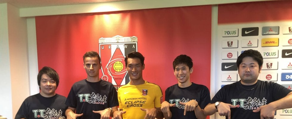 【卓球・Tリーグ】T.T彩たまが浦和レッズを訪問　サッカー日本代表・槙野が伝授したリーグの盛り上げ方とは