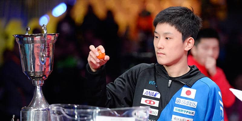 卓球・W杯 ドロー決定 張本智和 オフチャロフ、ボルと同じ山 中国2選手とは別の山に