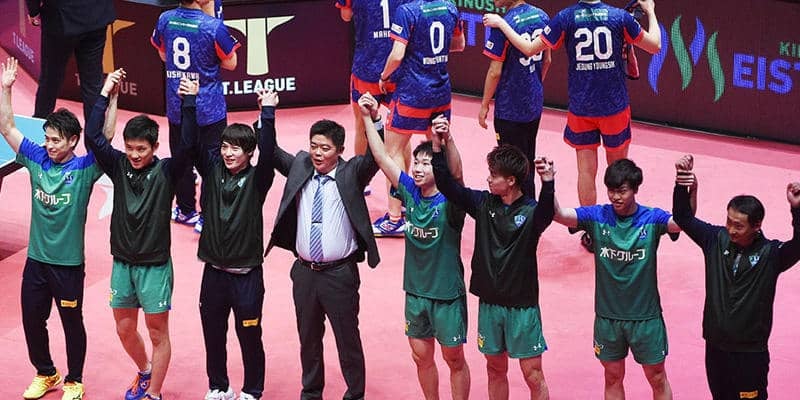 卓球新リーグ・Tリーグついに開幕！歴史的初勝利は水谷、張本擁するKM東京