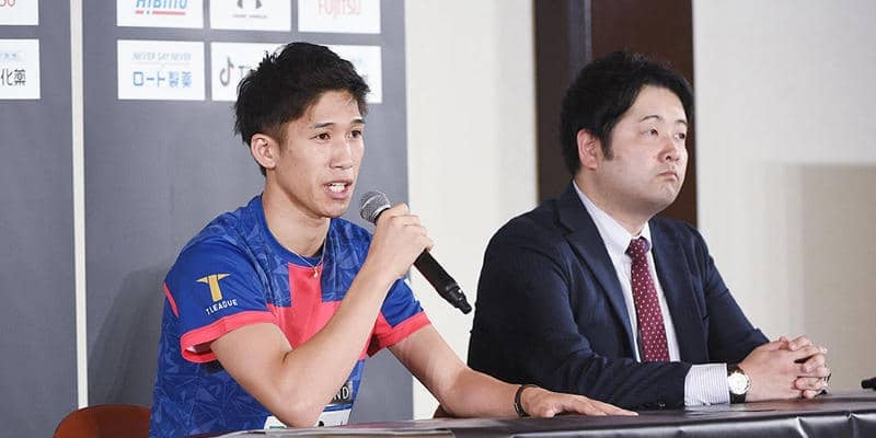 五輪メダリスト 吉村真晴「みんなに愛されるリーグに」卓球新リーグ・Tリーグ開幕