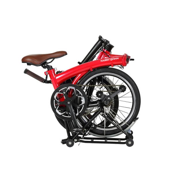 転がして移動できる折りたたみ電動アシスト自転車「Harry Quinn PORTABLE E-BIKE」発売