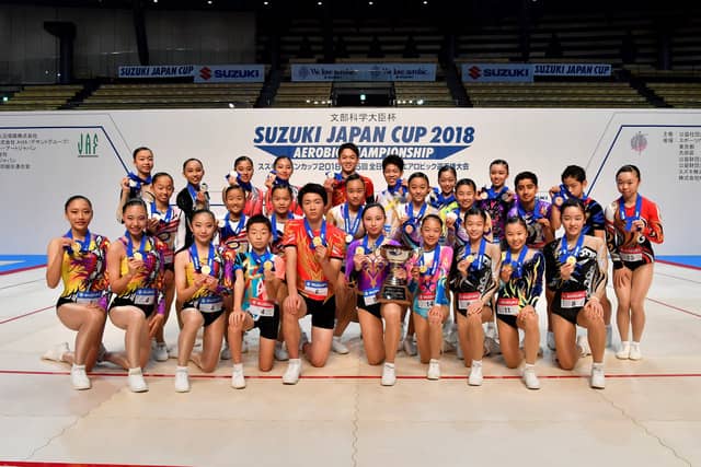 全日本総合エアロビック選手権、日本一が11部門で決定…斉藤瑞己が史上初の6連覇