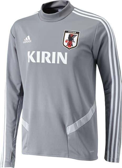 サッカー日本代表オフィシャルトレーニングウェア「TIRO19」に新色のグレーが登場