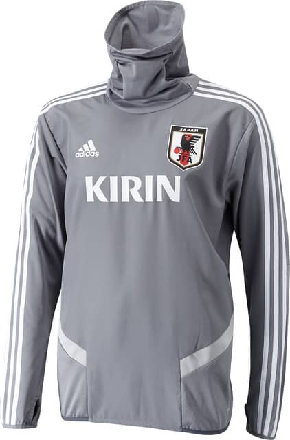 サッカー日本代表オフィシャルトレーニングウェア「TIRO19」に新色のグレーが登場