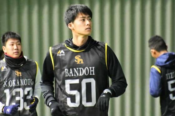 背番号「50」引き継いだ鷹ドラ4、摂津は「偉大な方。自分もそうなるように」