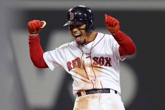 【MLB】MVPベッツがほぼ倍増の1年21.7億円で契約　年俸調停2年目での史上最高額