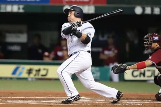 西武山川が迫力バッティング動画公開　豪快打球にファン感激「飛距離やば」