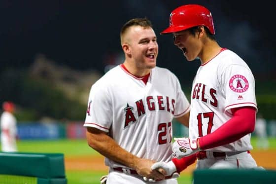 【MLB】大谷翔平＆トラウトの“ほのぼのショット”に最脚光　米ファン「とてもキュート」