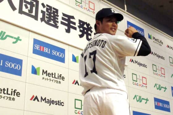 西武キャンプは新人5選手が1軍スタート　ドラ1松本「直球をアピールしたい」