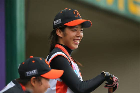 【女子プロ野球】佐々木希が広島・菊池の自主トレに“弟子入り”「とても貴重な時間でした」