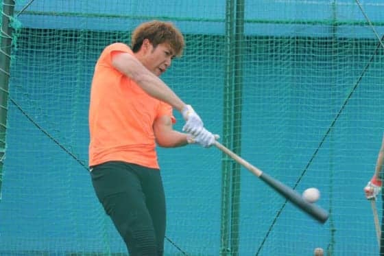 柳田＆福田は「もみじ饅頭」差し入れ　鷹自主トレ公開で\