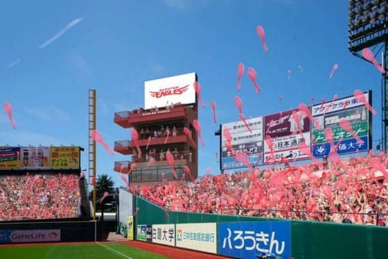 楽天、本拠地の改修計画を発表　球団創設15周年、タワー型観戦スタンド新設