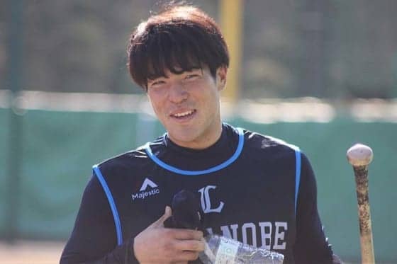 西武ドラ3山野辺、“生”源田に「見惚れてしまった」　新人合同自主トレは打ち上げ