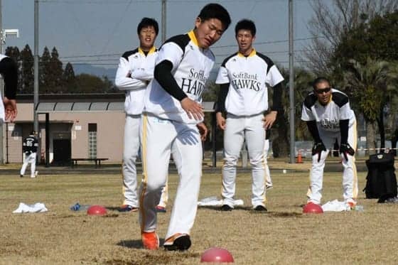 鷹ドラ3野村、初キャンプで“地獄ラン”も充実感「幸せ」