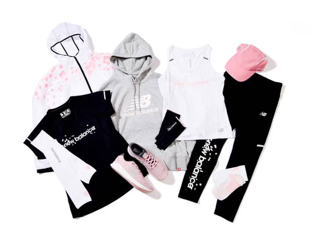 ニューバランス、名古屋ウィメンズマラソン向けコレクション「SAKURA PACK」発売