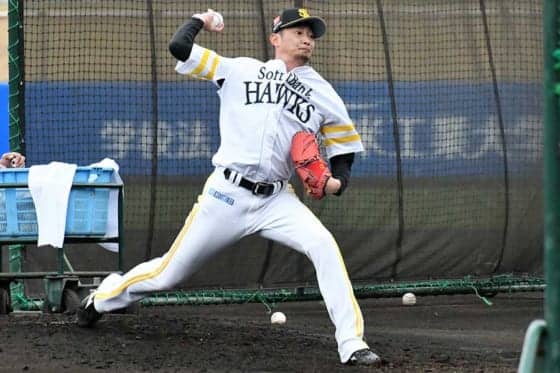 ホークス二保、内川＆松田と対決　一発浴びるも「感覚的にも悪くなかった」