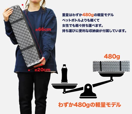 冬も夏も快適に眠れるXPEフォームを使用した「WAQ キャンプマット」発売