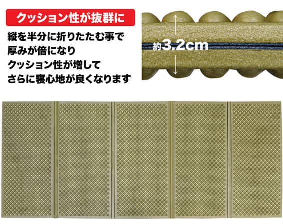 冬も夏も快適に眠れるXPEフォームを使用した「WAQ キャンプマット」発売