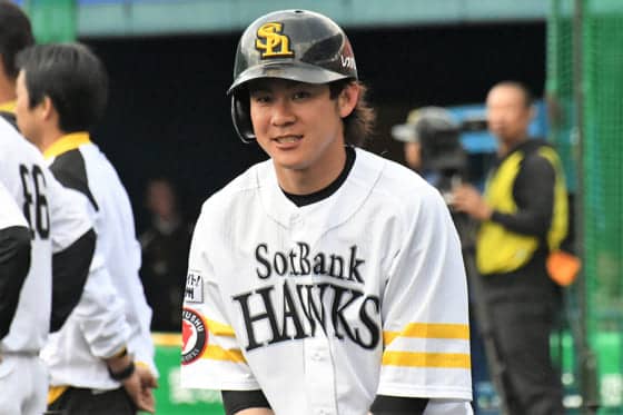 鷹・牧原、激戦区二塁を制し狙うは開幕スタメン　「ライバルに負けないよう」