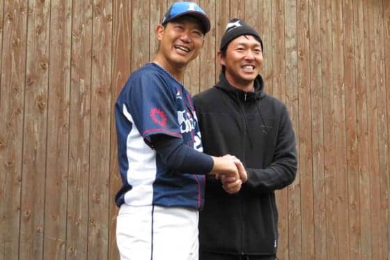 西武内海、長野の電撃訪問に「びっくり」　巨人時代も「いつも茶々入れてくる」