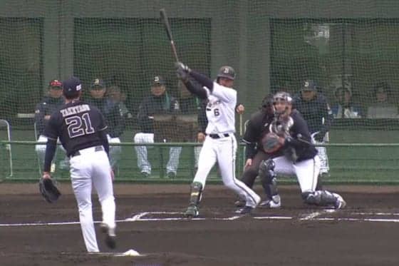 阪神から移籍の竹安が“オリデビュー”　2回2安打1失点も3三振を奪う好投