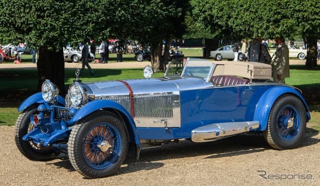 ペニンシュラ・クラシックス・エントリー：1928年型メルセデスベンツ680Sボートテール・ロードスターbyバーカー（コンクール・デレガンス・ハンプトン・コート・パレス）