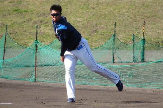 西武榎田、右ハムストリング張りで別メニューも笑顔「この時期にいつも出る」