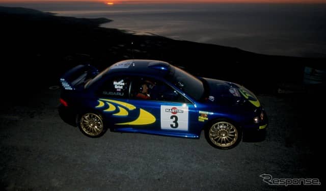 SUBARU インプレッサ WRC98/ドライバー:新井敏弘