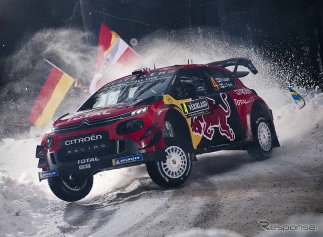 2位の#4 ラッピ（シトロエン）。《写真提供 Red Bull》