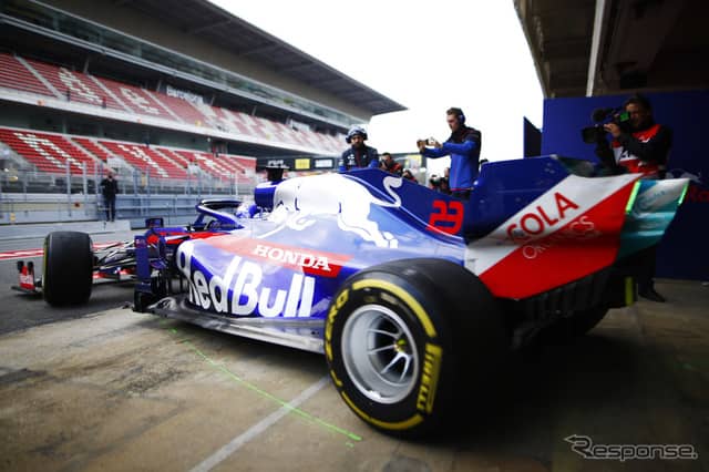 トロロッソSTR14・ホンダ（2月18～21日のバルセロナ合同テスト）《写真提供 Honda》