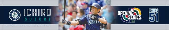 MLB日本開幕戦を記念したイチローグッズ限定発売