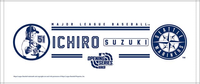 MLB日本開幕戦を記念したイチローグッズ限定発売