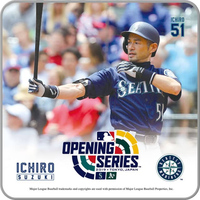 MLB日本開幕戦を記念したイチローグッズ限定発売