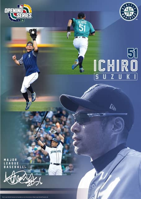 MLB日本開幕戦を記念したイチローグッズ限定発売