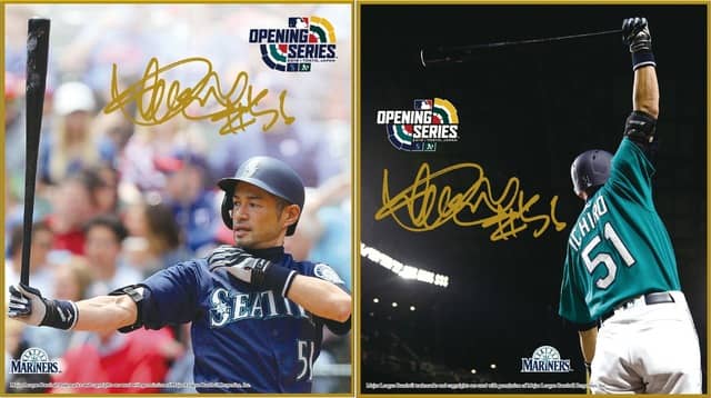 MLB日本開幕戦を記念したイチローグッズ限定発売