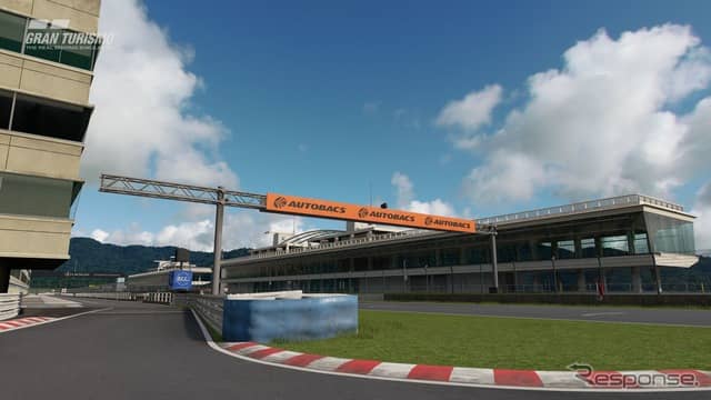 グランツーリスモSPORTに「オートポリス」が登場。《資料提供 オートポリス》